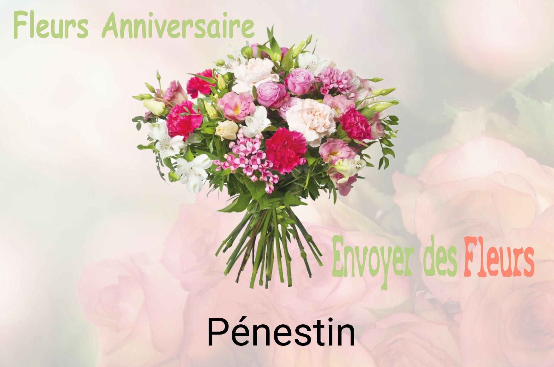 Bouquet de fleurs d’anniversaire livré à Pénestin