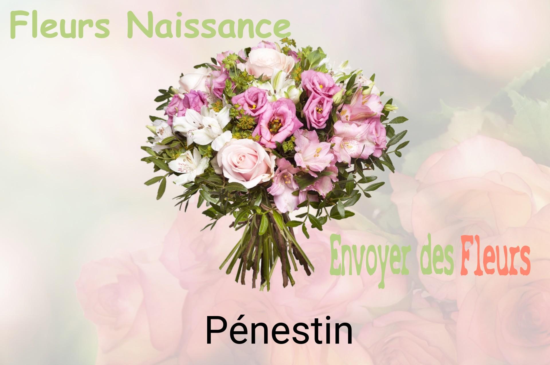 Bouquet de fleurs de naissance livré à Pénestin